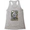 nuts about bikes Racerback Tank