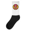 lucha libre pink Socks