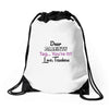 Dear Parents Tag You're It Love Teachers Women's Drawstring Bags