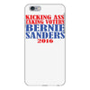 kicking ass taking voters bernie sanders for president 2016 iPhone 6/6s Plus Case