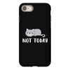 Cat Says Not Today iPhone 8