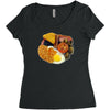 funny full english breakfast, ideal gift or birthday present Women's Triblend Scoop T-shirt