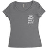Magnifique With Crown Women's Triblend Scoop T-shirt