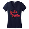 better together 2 Women's V-Neck T-Shirt