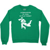 alternatives to war play rugby Crewneck Sweatshirt