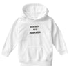 destroy all mermaids girls Youth Hoodie