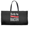 body by bacon! Weekender Totes