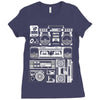 radios Ladies Fitted T-Shirt