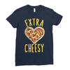 extra cheesy Ladies Fitted T-Shirt