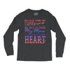 my mom is in heaven forever Long Sleeve Shirts