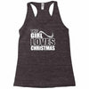 this girl loves christmas Racerback Tank