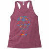 loco coco skul Racerback Tank