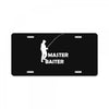 aster baiter mens rude fishing License Plate
