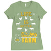 life is better1 Ladies Fitted T-Shirt
