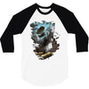 swept away 3/4 Sleeve Shirt