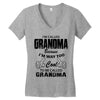 I&rsquo;m Called Grandma Because I&rsquo;m Way Too Cool To Be Called Grandma Women's V-Neck T-Shirt