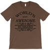 world's most amazing husband greeting T-Shirt