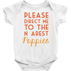 please direct me to the nearest puppies Baby Onesie