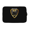 protected by boxer security Laptop sleeve