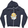 it's a good day to read Zipper Hoodie