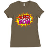 super mom Ladies Fitted T-Shirt
