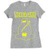 the ninja gamer Ladies Fitted T-Shirt