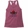 mouthy canadian Racerback Tank