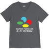 snes super famicom colours V-Neck Tee
