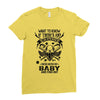 Life After Death Mess With My Baby Ladies Fitted T-Shirt