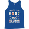 i have two titles aunt and dogmom and i rock them both with roses Tank Top