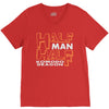 half man , half komodo dragon V-Neck Tee