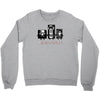 never forget casette diskette Crewneck Sweatshirt
