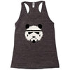 panda trooper Racerback Tank