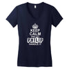 Keep Calm And Let Philip Handle It Women's V-Neck T-Shirt