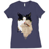 cat1 Ladies Fitted T-Shirt