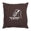 may the brakes be with you Throw Pillow