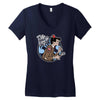 time lord Women's V-Neck T-Shirt