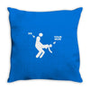 me and your mum Throw Pillow