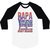 papa   body guard 3/4 Sleeve Shirt