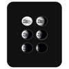 the phases of the moon of laika dog Mousepad