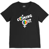coming out V-Neck Tee