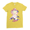freddy krueger floral Ladies Fitted T-Shirt