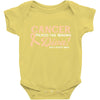Cancer Picked The Wrong Diva Baby Bodysuit