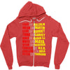fight, dream, lead! Zipper Hoodie