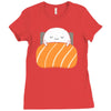 sleepy sushi Ladies Fitted T-Shirt