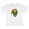 santa clous skeleton Toddler T-shirt