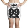 fortnite 99 problems - black Mini Skirts
