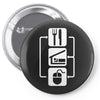 v2 eat sleep computer mouse Pin-back button