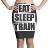 v5 eat sleep train Pencil Skirts
