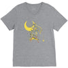 the moon V-Neck Tee
